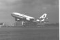 Air Portugal Airbus A310 taking off from runway 01L 'Zwanenburgbaan'